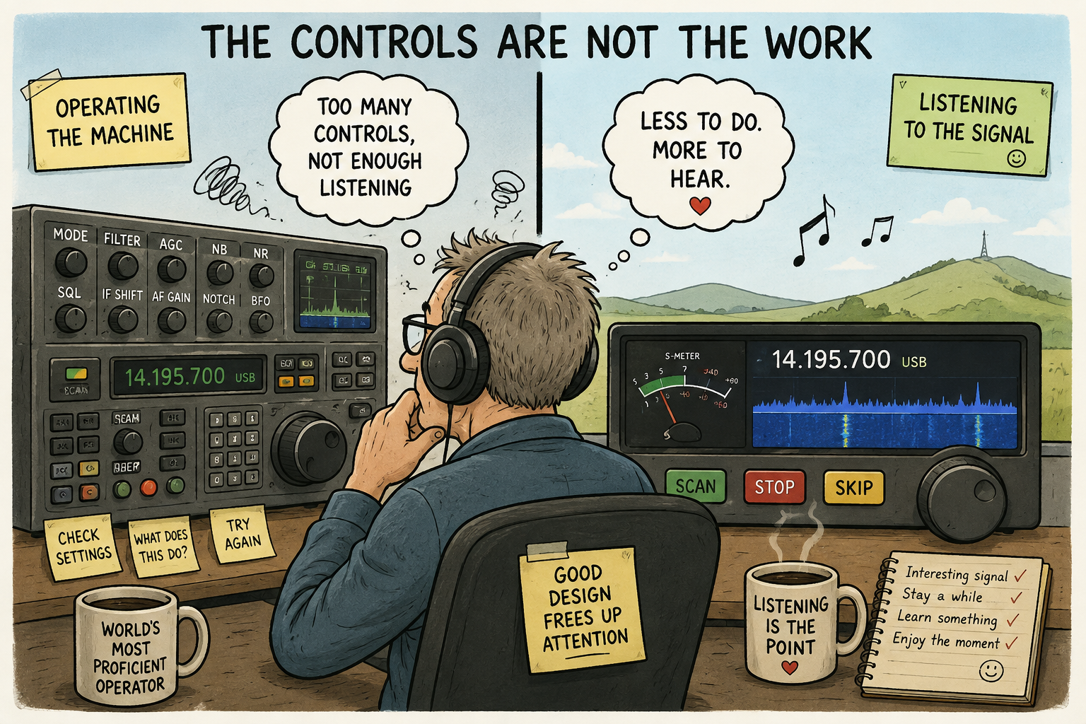 The Controls Are Not the Work